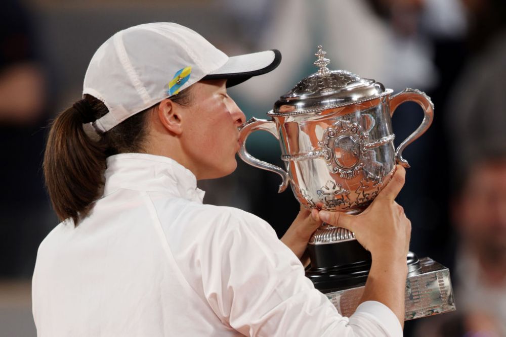 Numărului 1 WTA, Iga Swiatek, i-a fost tăiat microfonul, la Roland Garros. Ce s-a întâmplat_23