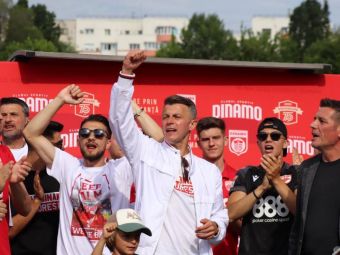 
	Sărbătoare în Ștefan cel Mare! Ovidiu Burcă și jucătorii, petrecere &bdquo;acasă&rdquo; cu mii de fani după ce Dinamo a promovat&nbsp;&nbsp;
