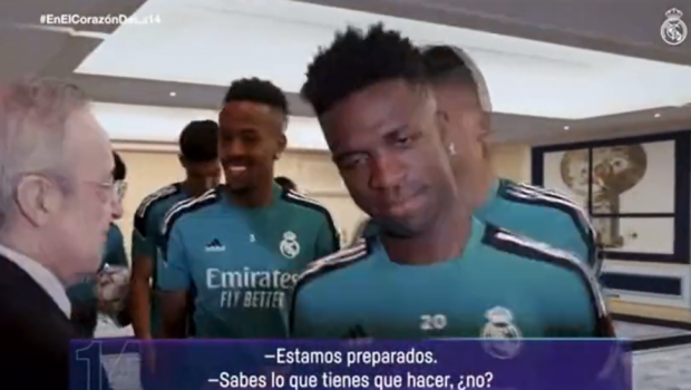 
	&bdquo;Știi ce ai de făcut, nu?!&rdquo; Momentul viral cu Florentino Perez și Vinicius Junior înainte de finala Champions League: &bdquo;Scoate-l!&rdquo;
