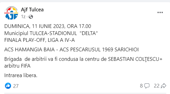 După FCSB - CFR Cluj și FCSB - Rapid, Sebastian Colțescu va arbitra derby-ul de titlu Hamangia - Pescărușul!_2