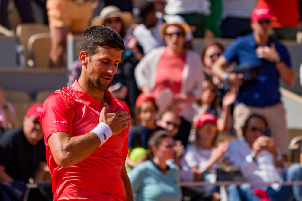 Tenis-șampanie! Ce i-a făcut Djokovic tânărului Alcaraz, în debutul semifinalei Roland Garros_15