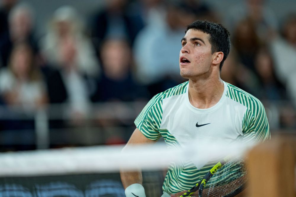 Tenis-șampanie! Ce i-a făcut Djokovic tânărului Alcaraz, în debutul semifinalei Roland Garros_20