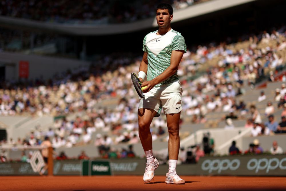 Tenis-șampanie! Ce i-a făcut Djokovic tânărului Alcaraz, în debutul semifinalei Roland Garros_25