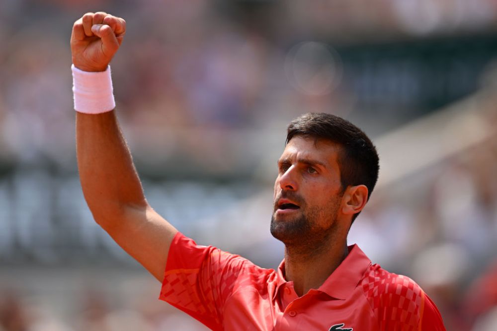 Tenis-șampanie! Ce i-a făcut Djokovic tânărului Alcaraz, în debutul semifinalei Roland Garros_35