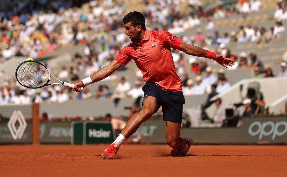 Tenis-șampanie! Ce i-a făcut Djokovic tânărului Alcaraz, în debutul semifinalei Roland Garros_10