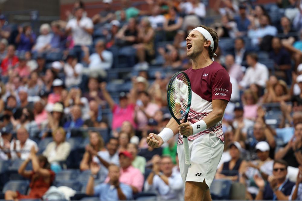 Casper Ruud, outsider în finala Roland Garros 2023, cu Novak Djokovic. Câte game-uri i-a luat lui Nadal, anul trecut_11