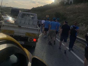 
	Nebunie la Istanbul înaintea finalei Champions League! Fanii lui City au coborât din autobuze și au plecat pe jos spre stadion
