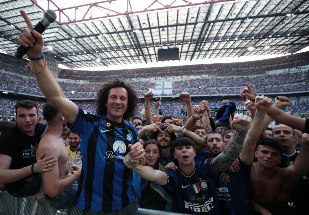 Fanii lui Inter Milano au luat cu asalt stadionul Giuseppe Meazza. Peste 50.000 de persoane își susțin favoriții_5