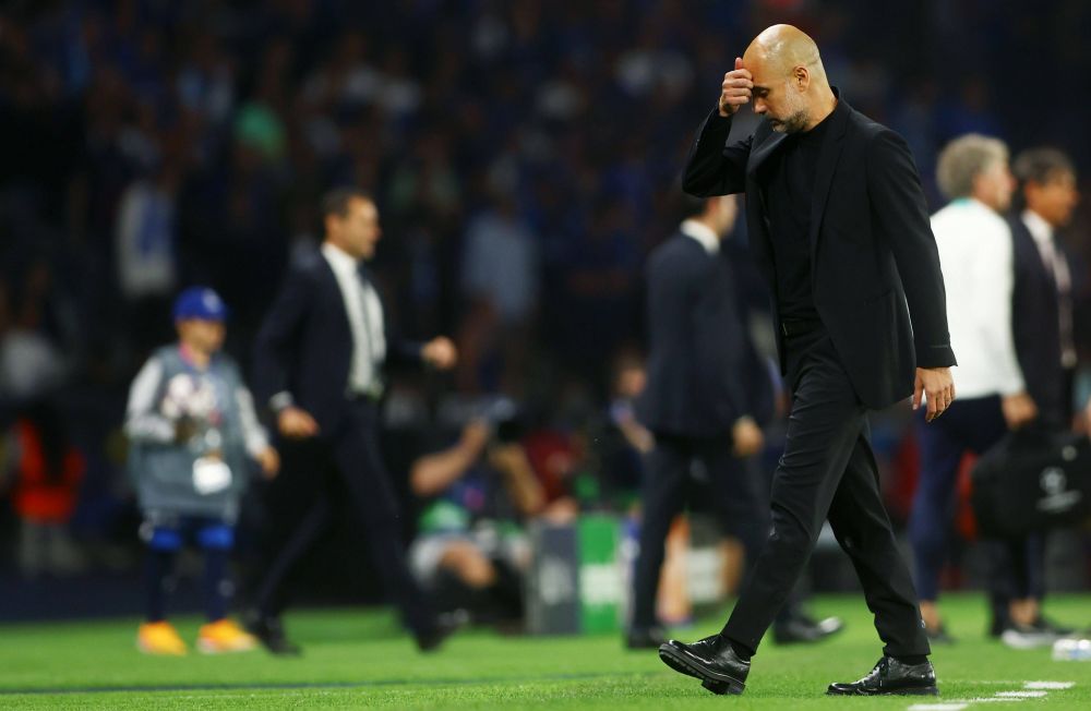 Fețele lui Pep Guardiola! Imagini spectaculoase cu reacțiile tehnicianului lui City din timpul finalei Champions League_15