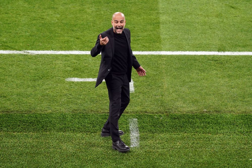 Fețele lui Pep Guardiola! Imagini spectaculoase cu reacțiile tehnicianului lui City din timpul finalei Champions League_8