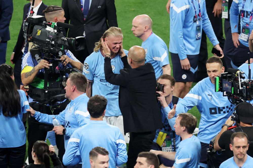 Explozie de bucurie pentru noua campioană a Europei! Imagini impresionante cu trupa lui Pep Guardiola, în lacrimi pe gazon_18