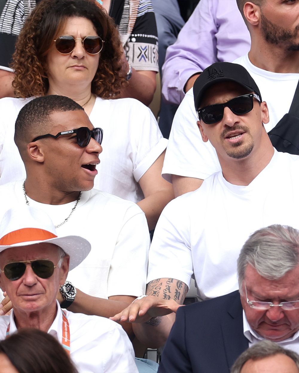 Kylian Mbappe și Zlatan Ibrahimovic, spectatori de lux la finala Roland Garros 2023_20