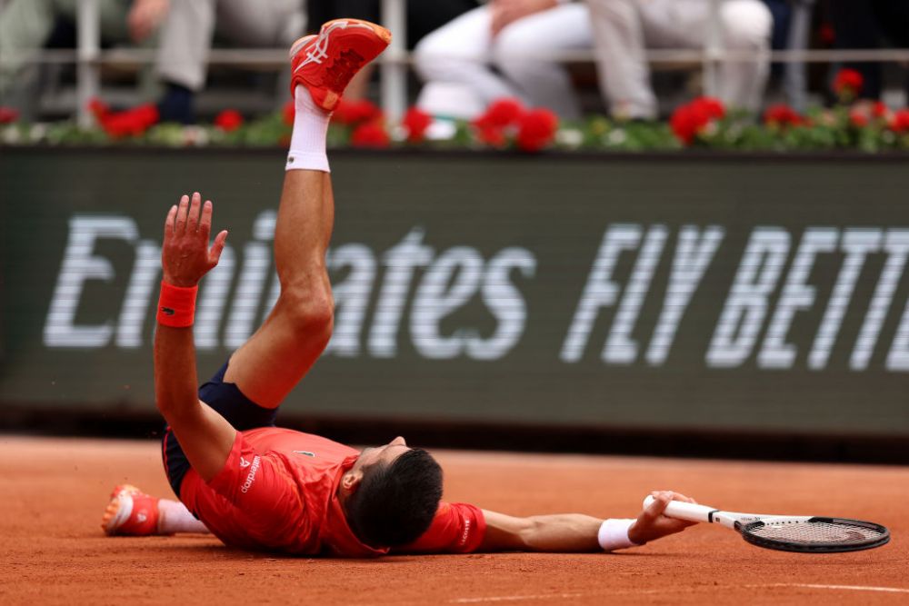 Djokovic a căzut de două ori, dar a câștigat primul set al finalei Roland Garros! Ruud, pierzător după 81 de minute_22