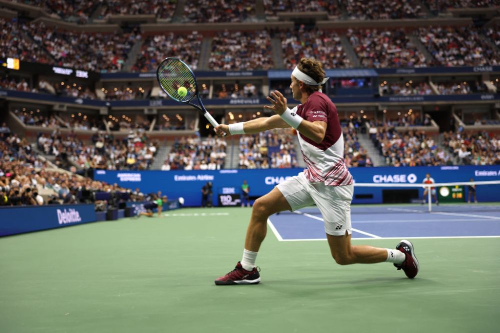Djokovic a căzut de două ori, dar a câștigat primul set al finalei Roland Garros! Ruud, pierzător după 81 de minute_28