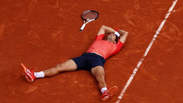 
	Novak Djokovic, cel mai mare din istoria tenisului! Sârbul câștigă turneul de la Roland Garros, al 23-lea Grand Slam al carierei
