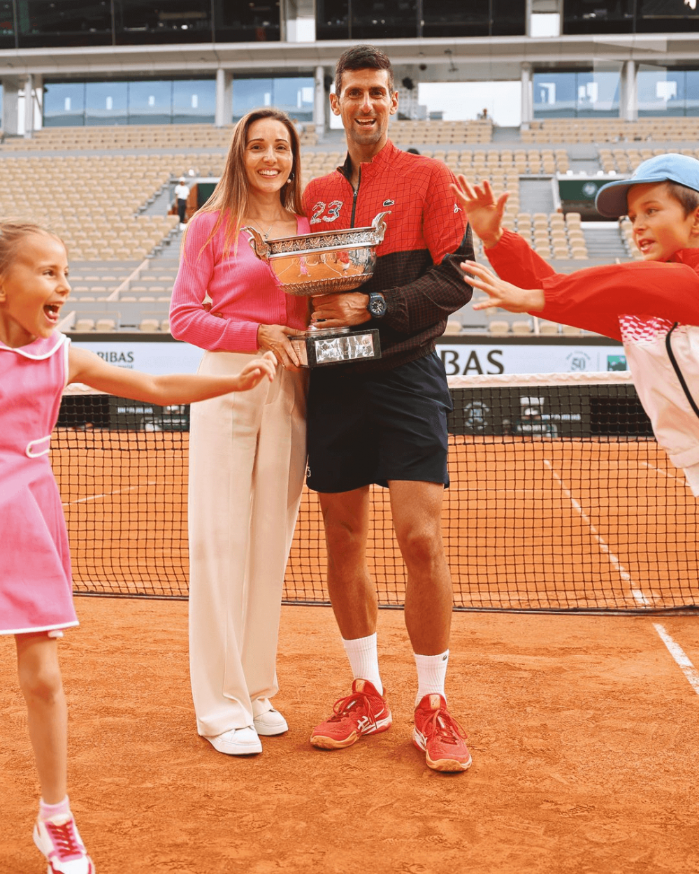 Novak Djokovic, campionul familist: cum a sărbătorit câștigarea celui mai prețios Grand Slam al carierei_31