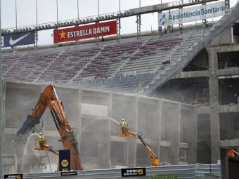 
	Lucrurile se mișcă mai repede în Spania! A început deja demolarea legendarului stadion Camp Nou
