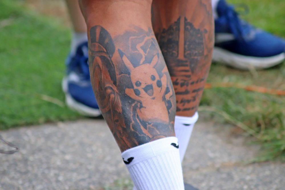 Jovan "Tattoo" Markovic. Atacantul Craiovei e cel mai tatuat jucător al naționalei U21_14