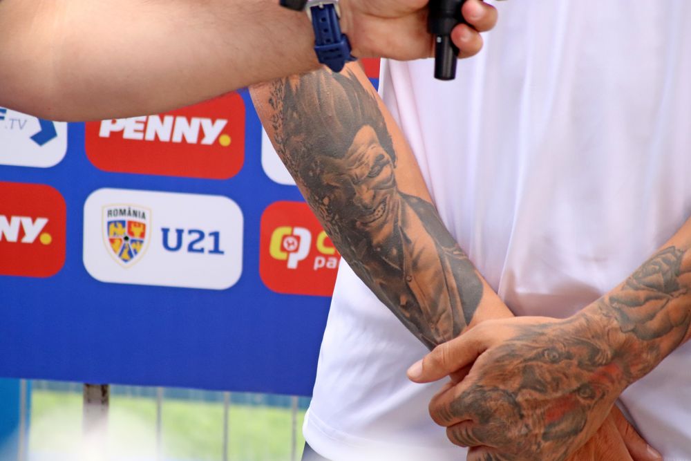 Jovan "Tattoo" Markovic. Atacantul Craiovei e cel mai tatuat jucător al naționalei U21_6