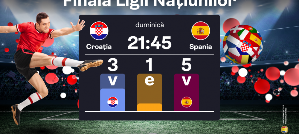 Superbet Croaţia – Spania Ligii Naţiunilor