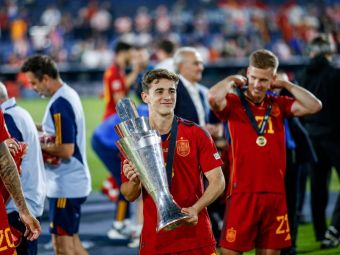 
	Jenant! Fanii madrileni au început să îl huiduie pe Gavi și să jignească Barcelona la petrecerea naționalei Spaniei după finala Nations League&nbsp;
