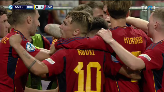 România - Spania 0-3! Înfrângere pentru tricolori la debutul în grupele Campionatului European U21_8