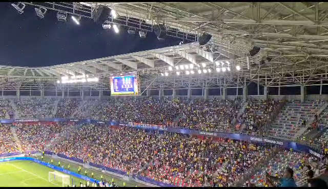 FRF, insultată la România U21 - Spania U21! Ce a făcut galeria de la CSA Steaua_11