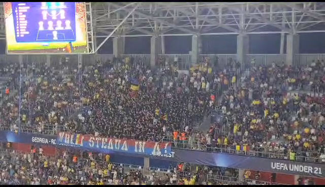 FRF, insultată la România U21 - Spania U21! Ce a făcut galeria de la CSA Steaua_26