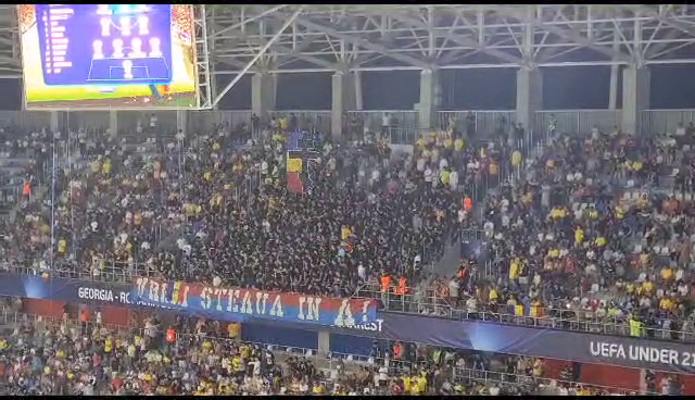 FRF, insultată la România U21 - Spania U21! Ce a făcut galeria de la CSA Steaua_30