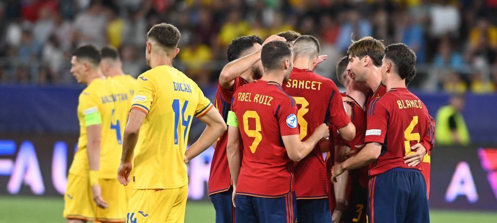 Romania U21 Campionatul European U21 Romania-Spania Spania U21