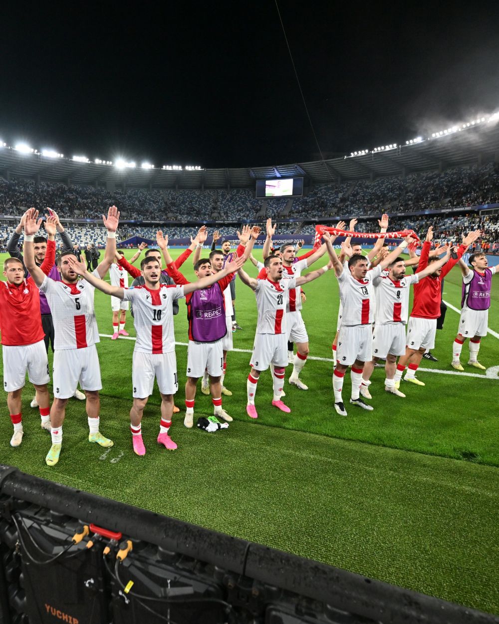 I-auzi, România! Fără vedetele Khvicha Kvaratskhelia și Georges Mikautadze, Georgia a învins Portugalia în primul meci de la Euro U-21_2