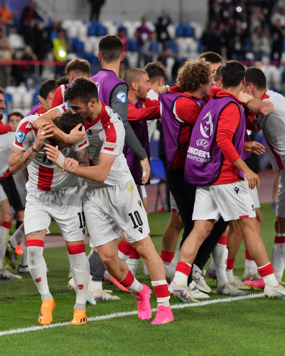 I-auzi, România! Fără vedetele Khvicha Kvaratskhelia și Georges Mikautadze, Georgia a învins Portugalia în primul meci de la Euro U-21_4