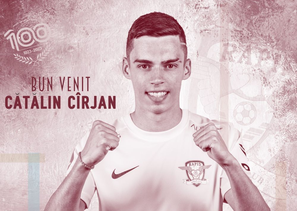 Cătălin Cîrjan, prezentat de Rapid! Primele declarații ale fotbalistului: „Semnam din prima clipă dacă depindea de mine!” _2