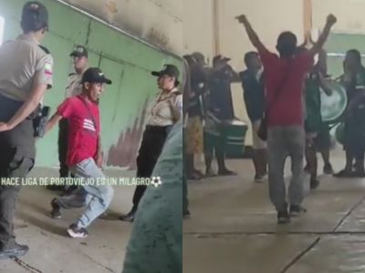 „Fără rușine!” S-a prefăcut că e invalid ca să intre gratis la meci și câteva secunde mai târziu dansa miraculos  1