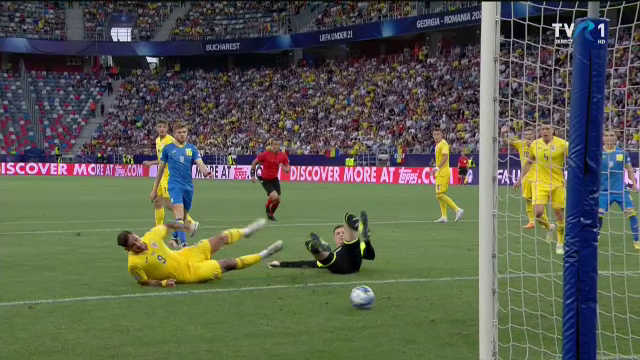 România U21 - Ucraina U21 | A fost penalty? ”Tricolorii” au protestat vehement, dar arbitrul nu a dat nimic_11