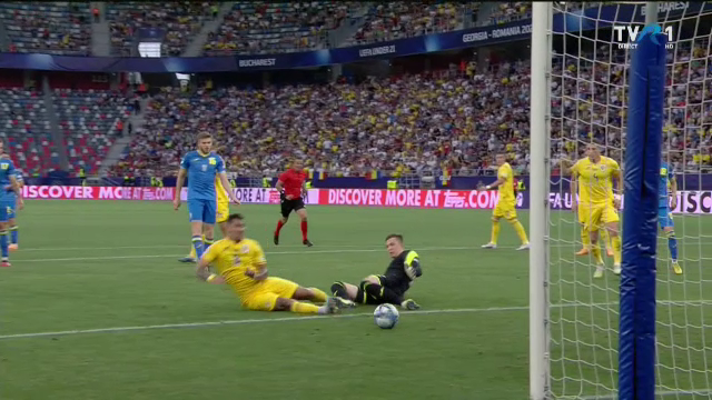 România U21 - Ucraina U21 | A fost penalty? ”Tricolorii” au protestat vehement, dar arbitrul nu a dat nimic_10