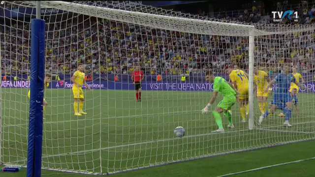 Autogolul care a decis România U21 - Ucraina U21 0-1. Victor Dican și-a băgat mingea în propria poartă_12