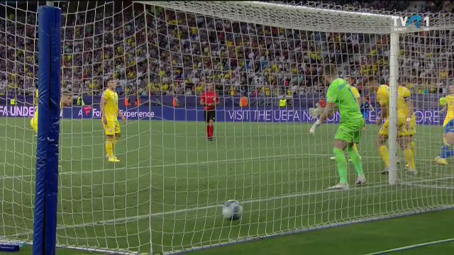 Autogolul care a decis România U21 - Ucraina U21 0-1. Victor Dican și-a băgat mingea în propria poartă_14