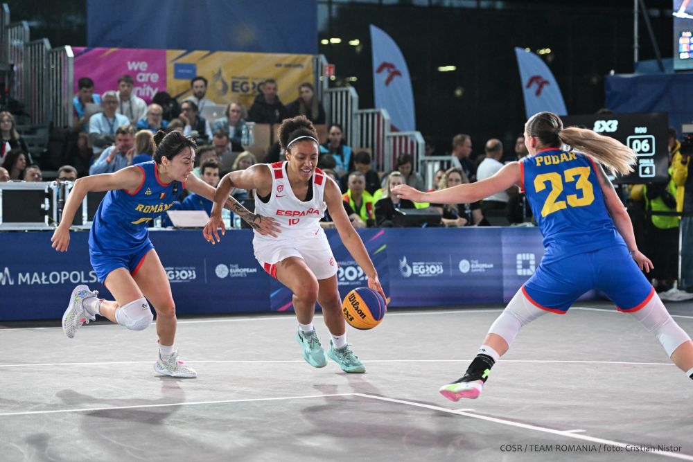Naționala feminină a României de baschet 3x3 a ratat bronzul la Jocurile Europene după un meci palpitant_2