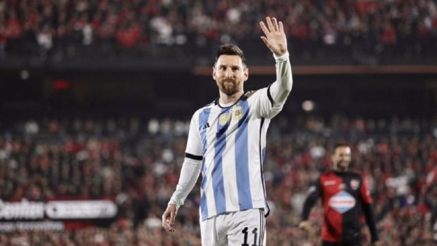 
	Leo Messi, show total de ziua lui: hat-trick la retragerea lui Maxi Rodriguez

