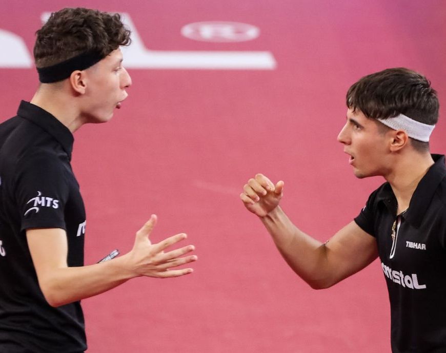 "Bad Boys"! Naționala masculină de tenis de masă face spectacol la Jocurile Europene din Cracovia_1