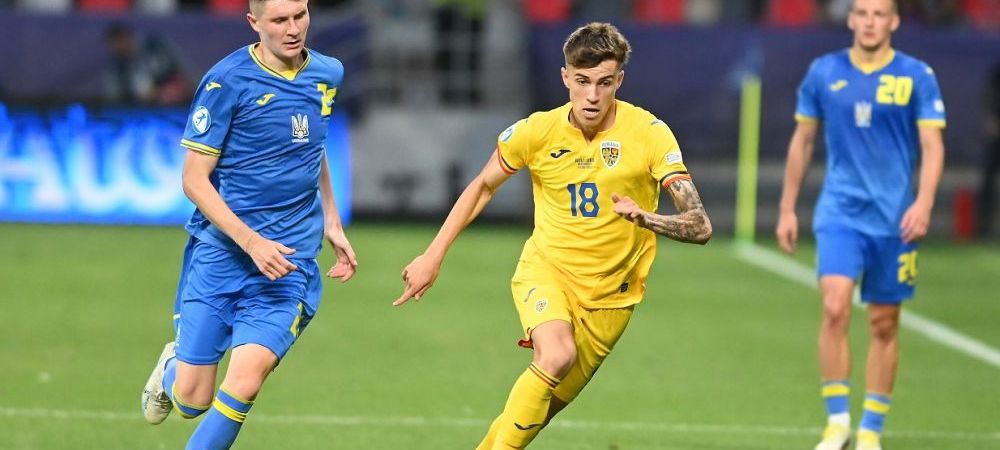 Octavian Popescu EURO U21 FCSB Romania U21 Sorin Cartu