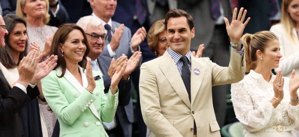 Roger Federer s-a întors la Wimbledon! Cum a fost primit pe Terenul Central, lângă Prințesa de Wales_12