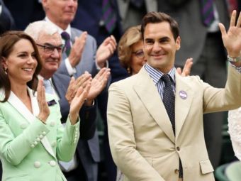 
	Roger Federer s-a întors la Wimbledon! Cum a fost primit pe Terenul Central, lângă Prințesa de Wales
