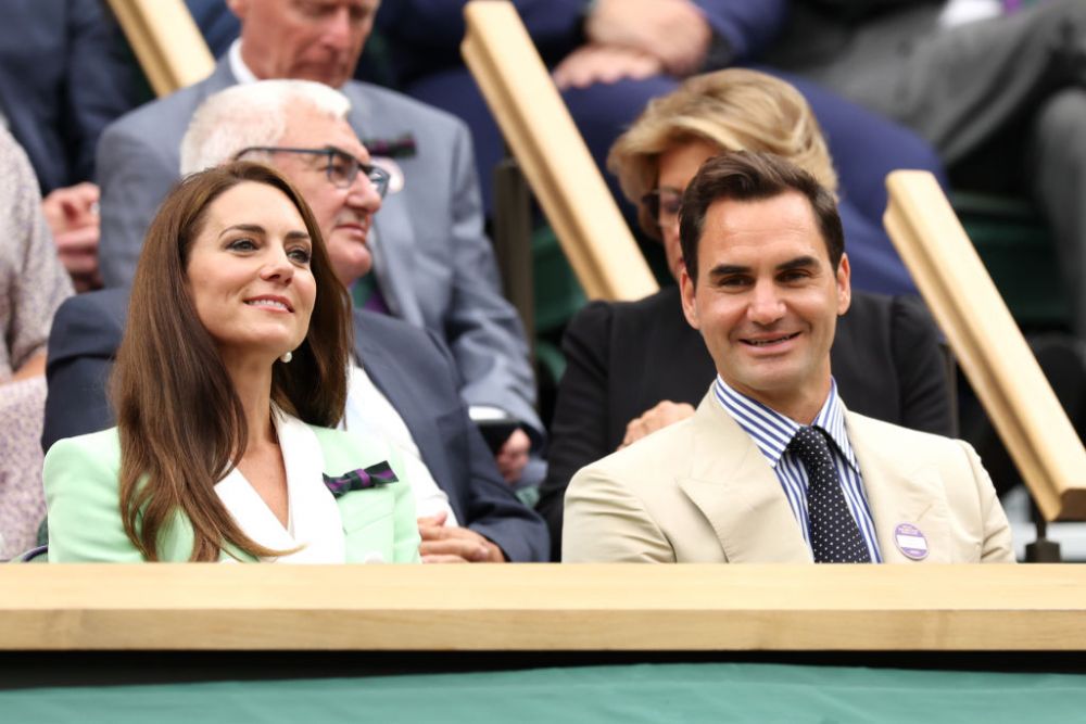 Roger Federer s-a întors la Wimbledon! Cum a fost primit pe Terenul Central, lângă Prințesa de Wales_10