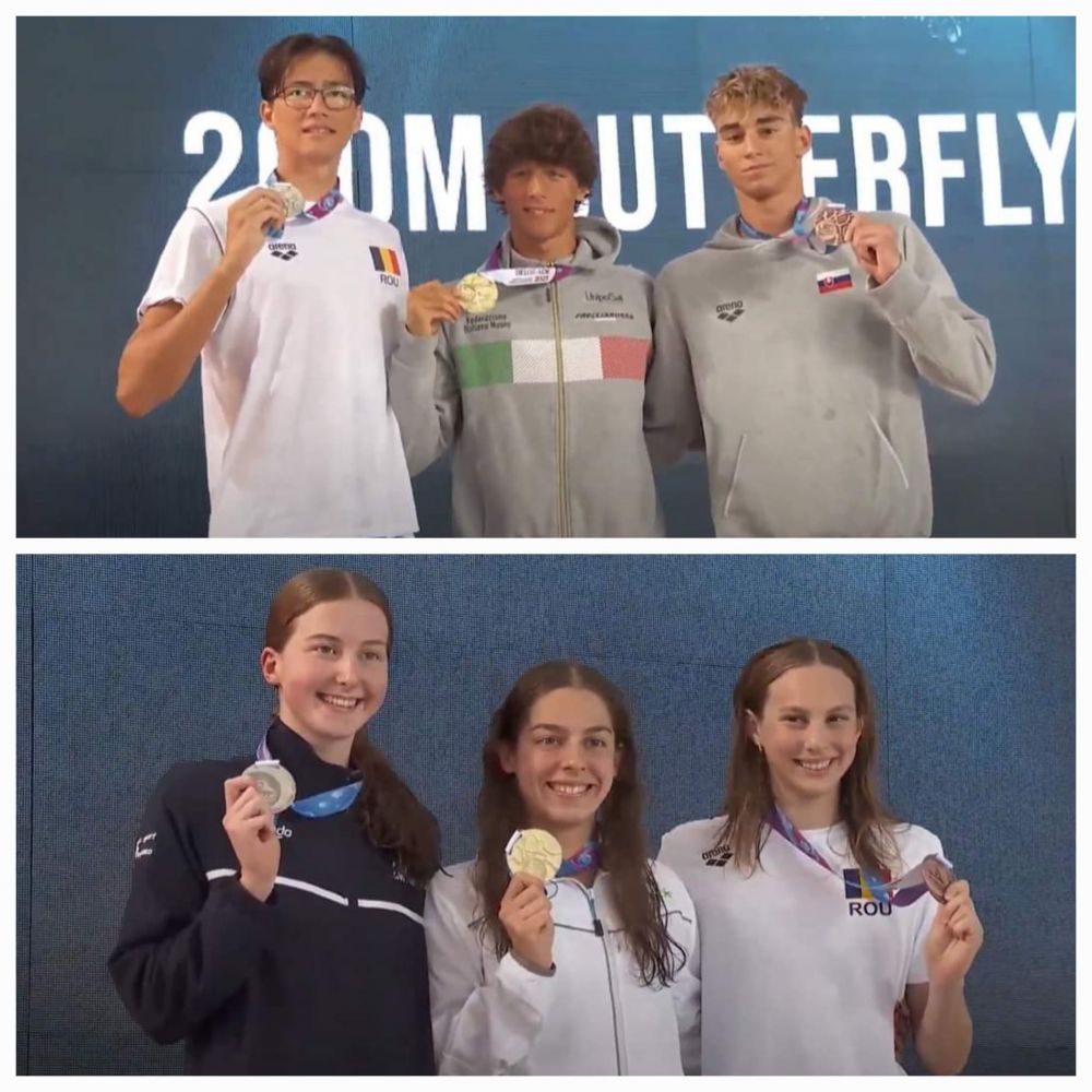Campionatele Europene de înot: minunea de 14 ani Daria Silișteanu, pe urmele lui David Popovici! Avem primele medalii și un nou record doborât_4