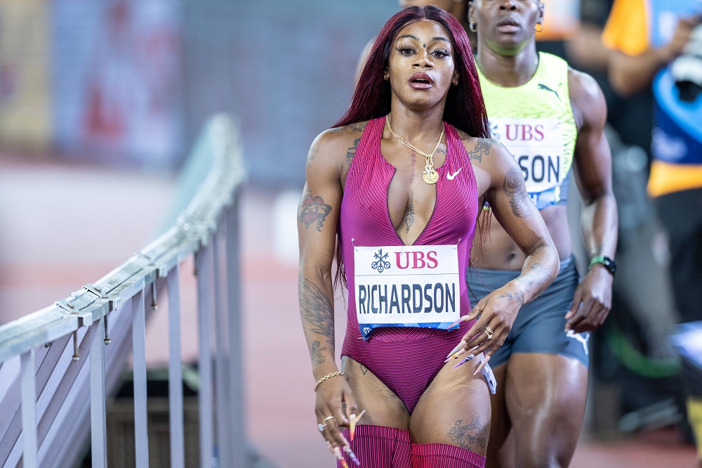 Extravaganta Sha'Carri Richardson a stabilit cea mai bună performanță mondială a sezonului la 100 de metri!_17