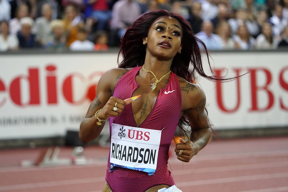 Extravaganta Sha'Carri Richardson a stabilit cea mai bună performanță mondială a sezonului la 100 de metri!_18