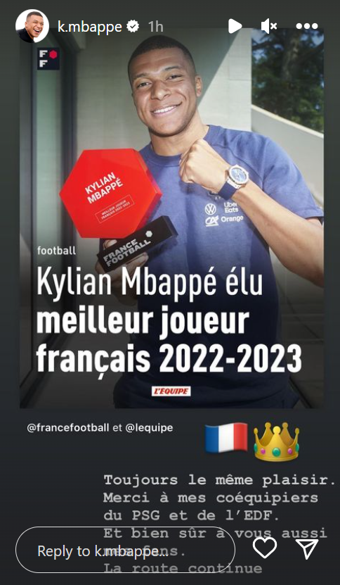 Ales cel mai bun jucător francez din sezonul trecut, Kylian Mbappe a dezvăluit dacă rămâne sau nu la PSG_2