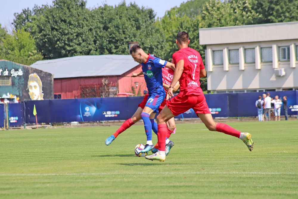 Steaua obține prima victorie în noul sezon de Liga 2. Roș-albaștrii au dat  recital cu 8 goluri împotriva Unirii Dej - Eurosport